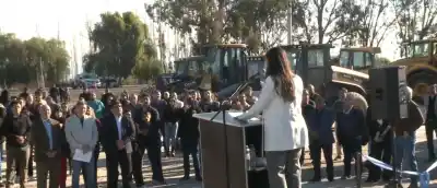 Abró un showroom minero en 9 de Julio con 130 equipos y un mensaje a las grandes firmas