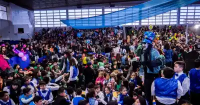 Cientos de familias colmaron el cierre de las Colonias de Invierno en Río Gallegos