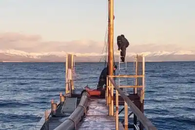 ¿Sabés qué están haciendo en la toma del lago de Tolhuin para que no falte agua?