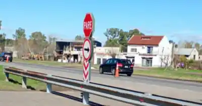 Vecinos de El Peligro denuncian que el cierre de cruces en Ruta 2 complicará a los bomberos