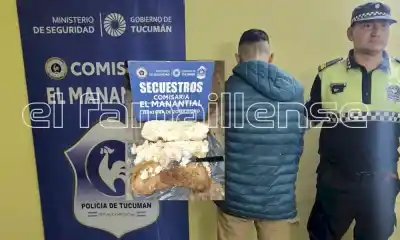 Detienen a hombre que intentó ingresar marihuana oculta en un sándwich a comisaría