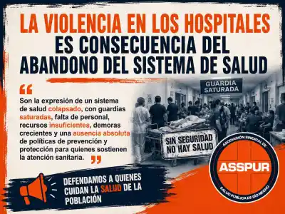 Un acompañante intentó agredir al personal de guardia: la violencia en los hospitales públicos ya es cotidiana