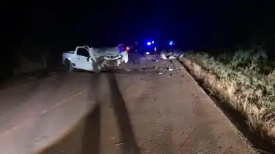 Un giro en 'U' terminó en tragedia en Apóstoles: un muerto y dos heridos
