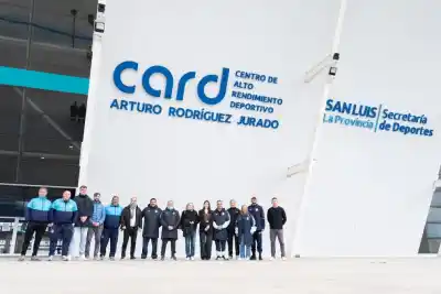 La Selección Argentina Sub 20 visitó el CARD y quedó sorprendida con lo que encontró en San Luis