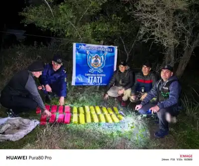 Escapaban de la Policía y arrojaron un bulto: el hallazgo en la ruta desató una investigación