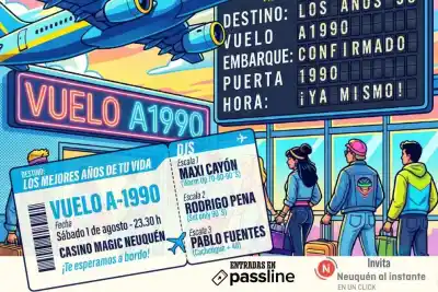 Vuelo A1990: la experiencia inmersiva que te lleva a la Neuquén de los 80 y 90
