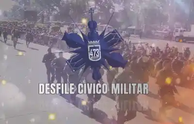 Con más de 170 instituciones, arrancó el desfile por los 473 años de Santiago en el Parque Aguirre