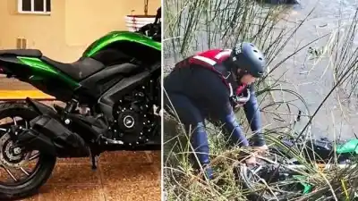 Apareció en una laguna: la moto que buscaban desde 2022 fue hallada sumergida y hay un detenido