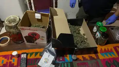 Cayó con medio kilo de marihuana y casi 500 mil pesos en Rosario del Tala