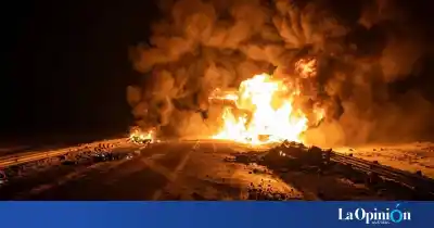 Milagro en la Ruta 3: dos camioneros sobrevivieron al impacto y las llamas que devoraron sus vehículos