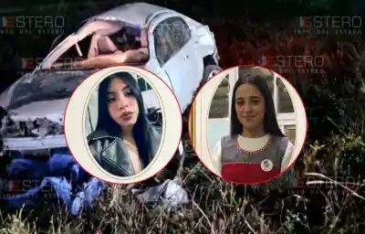 Vuelco fatal en la Ruta 9: dos jóvenes muertas y dos en grave estado