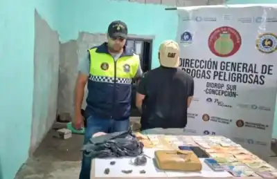 Golpe al narcotráfico en Concepción: desbaratan centro de acopio y secuestran 12 mil dosis de marihuana