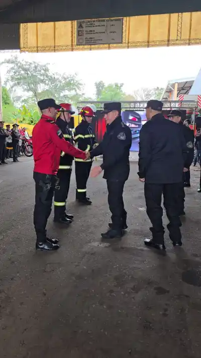 96 años de servicio: así celebraron los Bomberos de la Policía de Misiones su aniversario