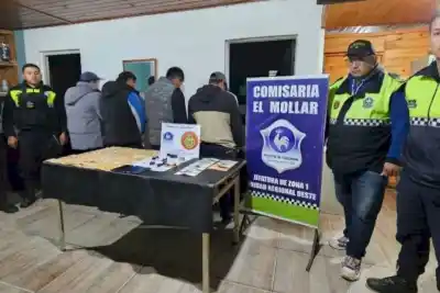 Seis hombres detenidos en la Ruta 307 con drogas y celulares robados