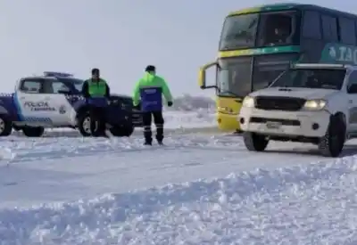 Congelamiento de gasoil y frenos: el frío extremo que paralizó camiones en Santa Cruz
