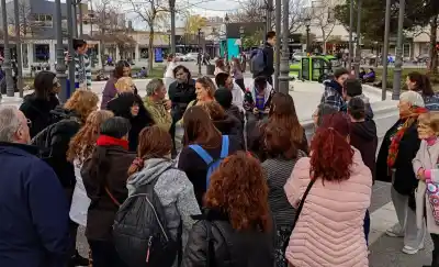 Se juntaron en la plaza San Martín y lo que planearon te va a sorprender