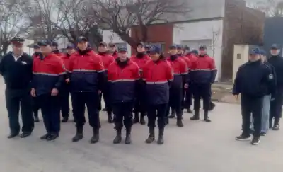 El emotivo festejo de los Bomberos Voluntarios de San Martín por sus tres décadas de servicio