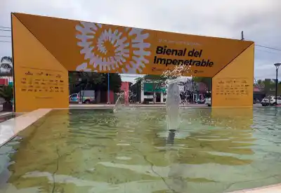 ¿Un portal en el monte? Lo que harán 15 escultores en plena Plaza San Martín de Castelli