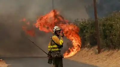 Tragedia en España: una muerte y 25.000 hectáreas arrasadas por incendios que no dan tregua