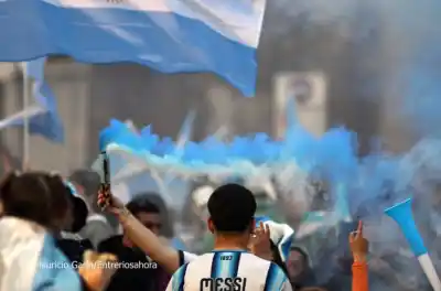El día que la Selección volvió a teñir de azul las calles de Paraná