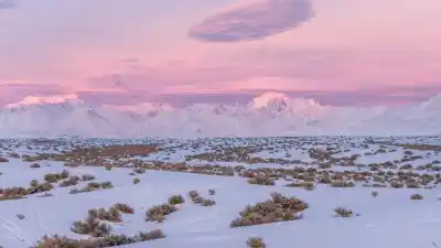 El temporal que transformó San Juan: las postales que dejó la nieve y la lluvia