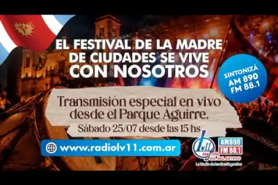 LV11 transmitirá en vivo los festejos por el 473° aniversario de Santiago del Estero