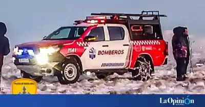 La nieve los atrapó en la ruta: el operativo que terminó con final feliz