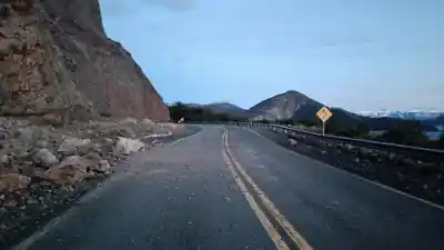 Tras las complicaciones, liberaron la Ruta 40 en Huemul pero piden máxima precaución