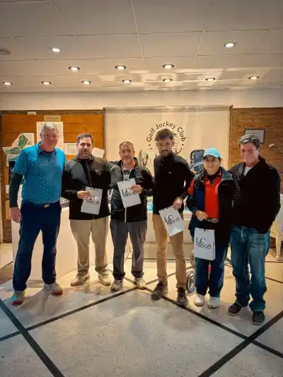 Cerró la clasificación del Grand Prix de golf de Invierno: 34 jugadores definieron a los finalistas en el Día del Amigo