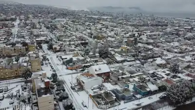 Nevadas de hasta 40 centímetros: el SMN encendió las alarmas en Chubut