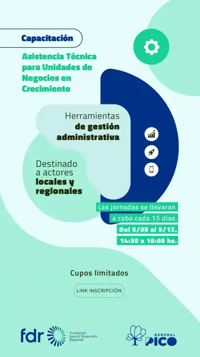 ¿Querés hacer crecer tu negocio? General Pico lanza una capacitación clave para emprendedores