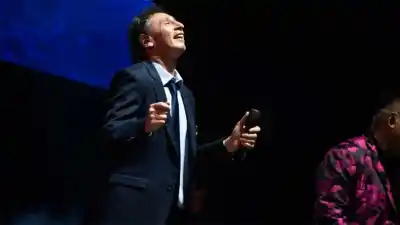 Dany Hoyos volvió a Santiago: “Me da mucho placer estar nuevamente aquí”