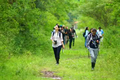Una caminata por la reserva y un secreto que solo las aves conocen