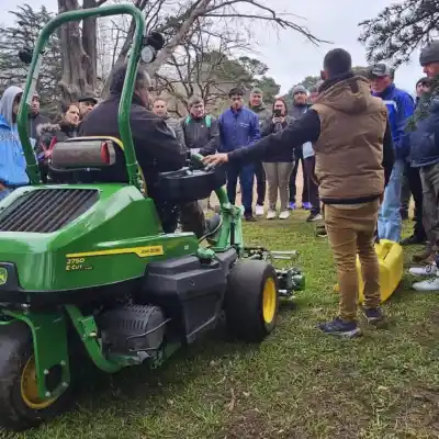 Los secretos del césped que aprendió el Golf Club de Río Grande en una capacitación clave