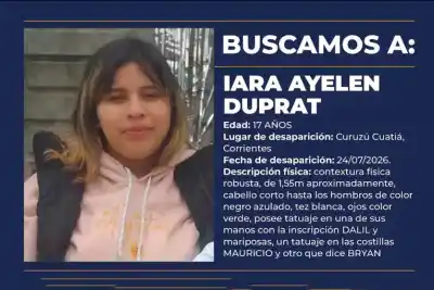 Se fue a ver a su novio y nunca volvió: activan Alerta Sofía para buscar a una adolescente correntina