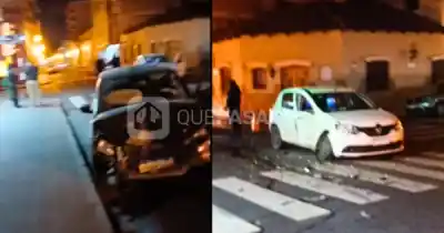 Un auto fantasma desató el caos en pleno centro de Salta y se fugó