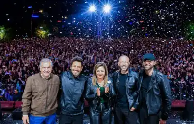 Miles de personas vibraron con La Konga en el cierre del Festival Madre de Ciudades