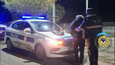 Lo atraparon robando materiales de una obra en Rada Tilly y la fuga le duró poco