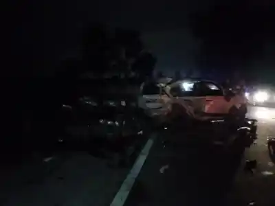 Accidente múltiple al norte de Acheral dejó varios heridos