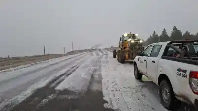 Nieve y hielo en las rutas 237 y 40: la advertencia que ningún conductor debe ignorar