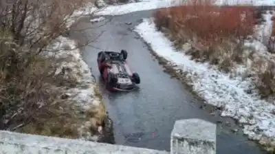 Tragedia en Neuquén: una nena de 9 años murió tras caer con la camioneta de su padre a un arroyo en medio de la nevada
