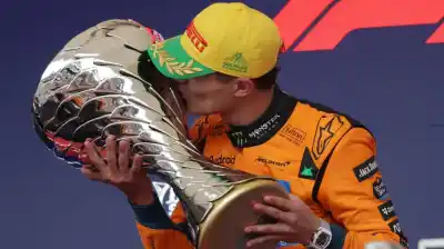 Norris rompió el maleficio: ganó en Hungría y volvió a sonreír