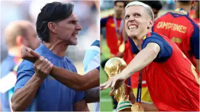 Dani Olmo no se calló y apuntó contra Ayala: "No está arrepentido, está faltando a la verdad"
