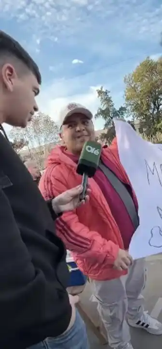Viajaron desde Campo Santo y emocionaron a todos en el Monumental con un mensaje que no es de River