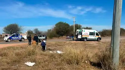 Un motociclista murió en el acto tras perder el control en una ruta de Olta