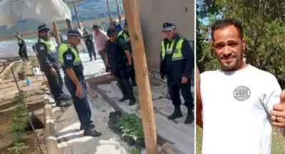 Emanuel “Tucu” Perea denuncia irregularidades en allanamiento que destruyó su cultivo medicinal en El Mollar