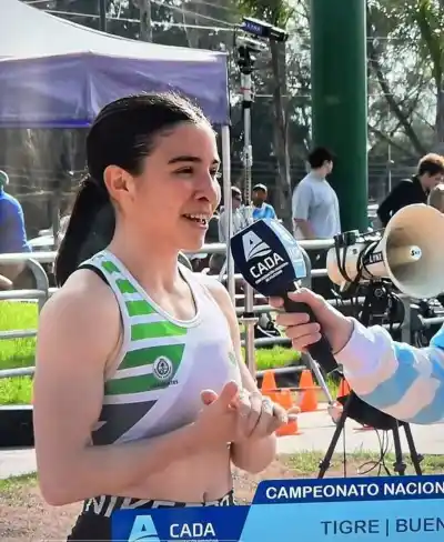 Correntina de oro: María Paz Romero arrasó en los 800 metros y es campeona nacional U23