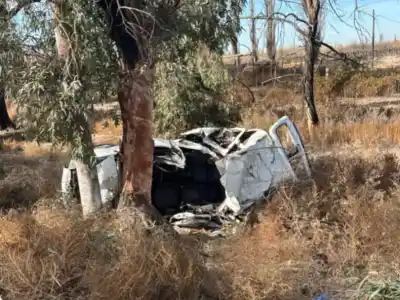 Tragedia en Caucete: revelan quiénes eran los dos jóvenes que murieron en el vuelco de la Ruta 20