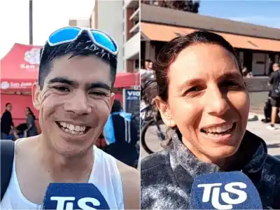 Debutó en los 42 km y se llevó la gloria: la historia de Martín León en la Maratón de San Juan