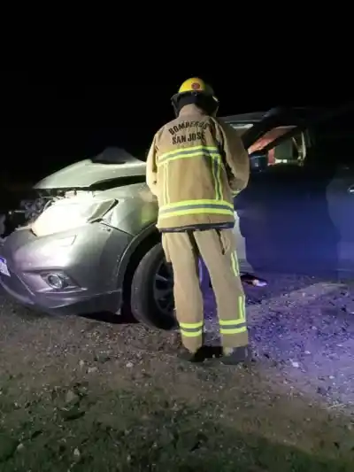 El susto en la ruta que terminó en el hospital: cuatro comodorenses chocaron contra un animal y esto pasó